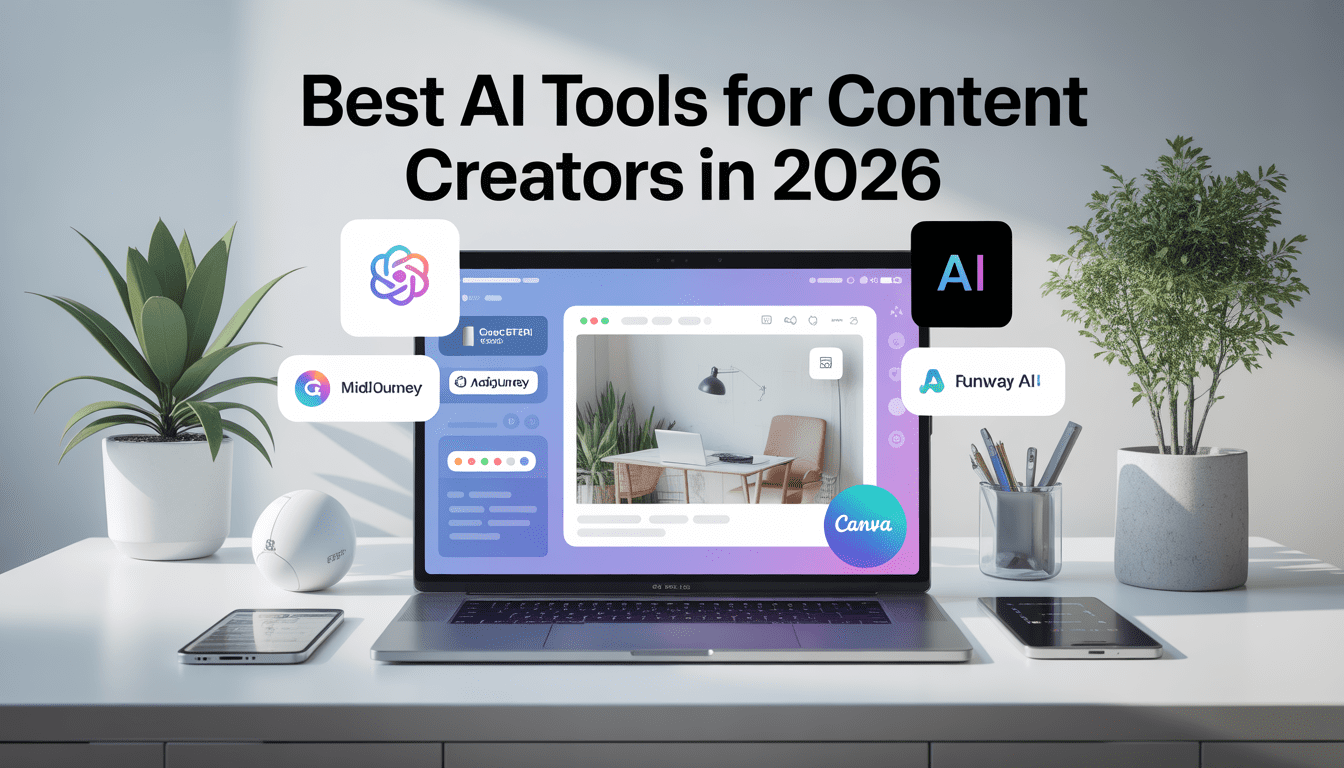 Best AI Tools for Content Creators in 2026