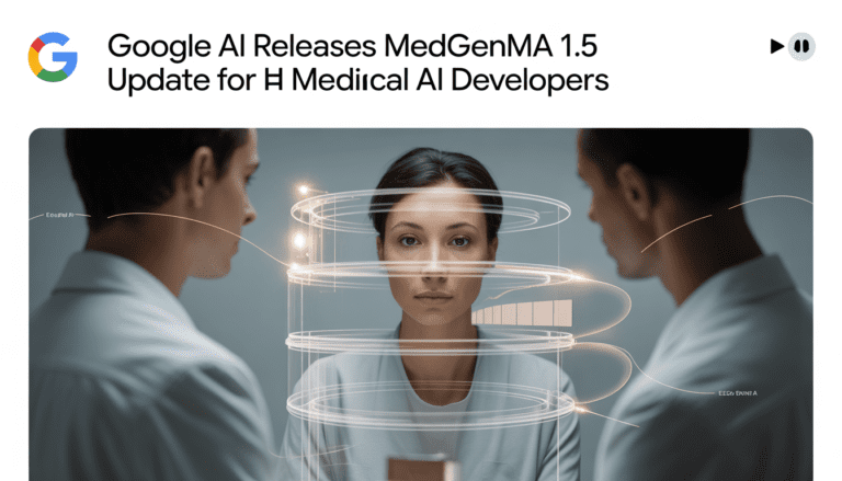 Google AI Releases MedGemma 1.5 update for Medical AI Developers