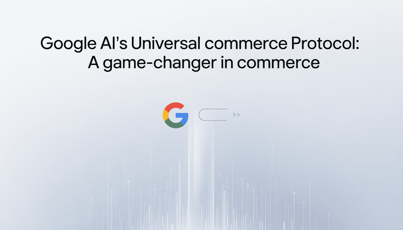 Google AI’s Universal Commerce Protocol A Game-Changer in Commerce